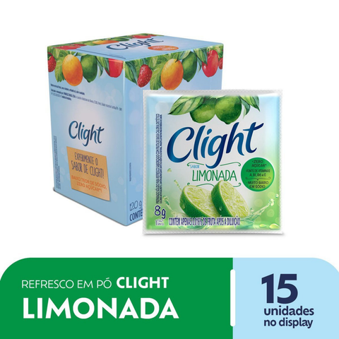 Powdered Drink Mix Clight Lemonade 15x8g