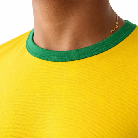 Brazil Supporter Dry Fit Mesh T-shirt