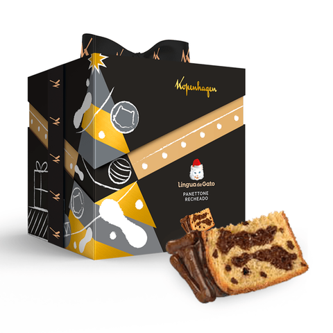 Kopenhagen Cat Tongue Panettone 834g