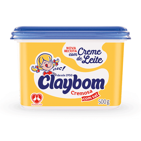 Creamy Margarine with Salt Claybom 500g Tub
