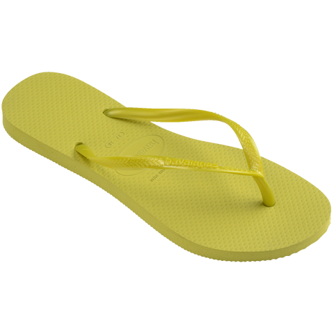 Havaianas Slim Traditional Wild Lime Flip Flops