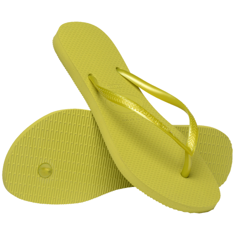 Havaianas Slim Traditional Wild Lime Flip Flops