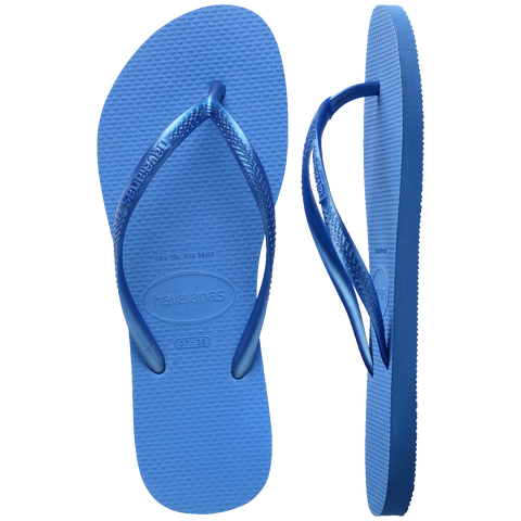 Havaianas Slim Traditional Glitter Blue Flip-Flops
