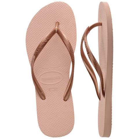 Havaianas Slim Traditional Ballet Pink Flip Flops
