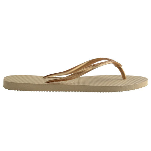 Havaianas Women's Slim Traditional Flip-Flops Sand/Gold