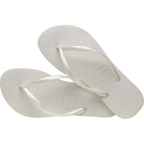 Chinelo Havaianas Slim Tradicional Branco