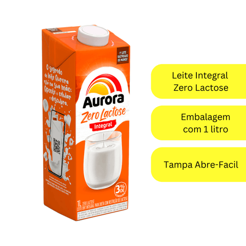 LACTOSE-FREE WHOLE MILK - AURORA