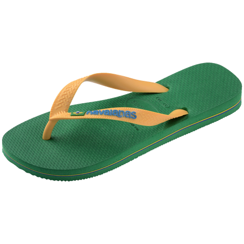 Chinelo Havaianas Brasil Logo Verde
