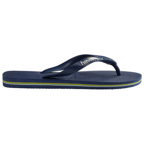 Chinelo Havaianas Brasil Logo Marinho