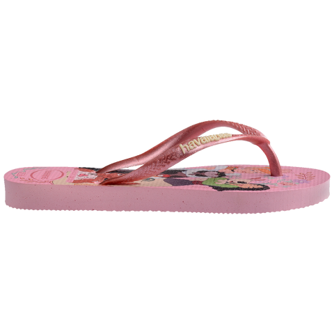 Chinelo Havaianas Infantil Slim Princesas