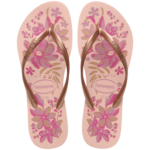 Chinelo Havaianas Slim Organic Rosado