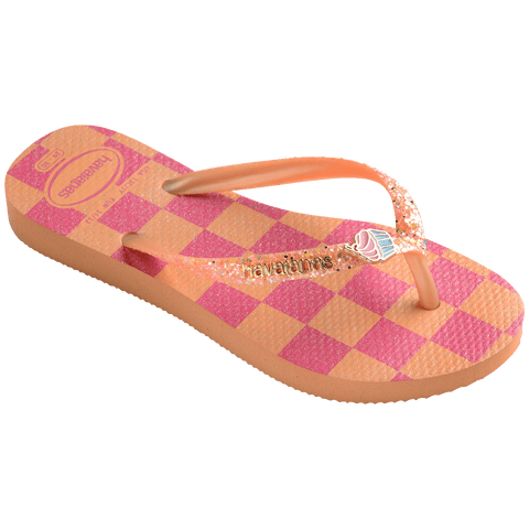 Chinelo Havaianas Infantil Slim Glitter II