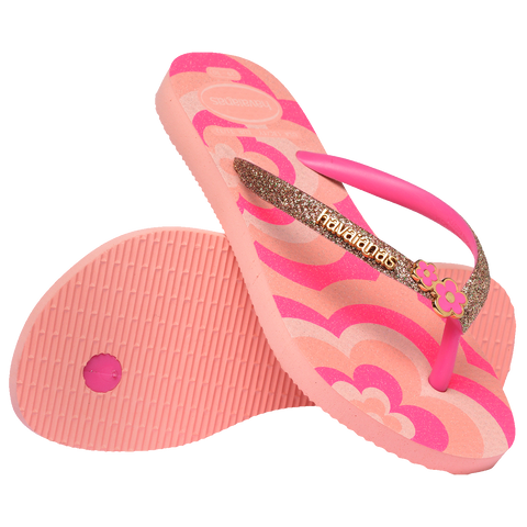 Chinelo Havaianas Infantil Slim Glitter II