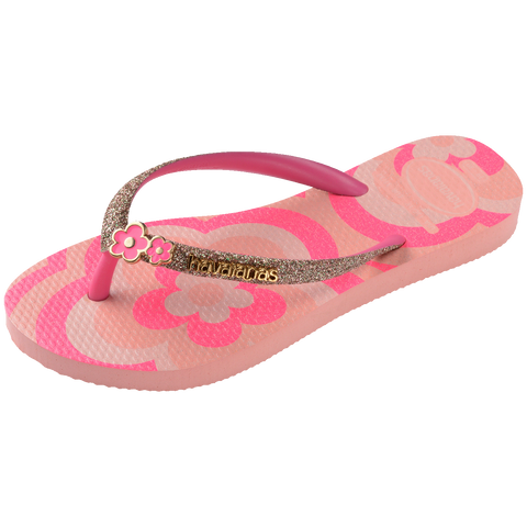 Chinelo Havaianas Infantil Slim Glitter II