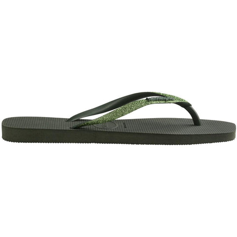 Chinelo Havaianas Slim Square Glitter