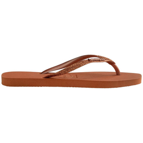 Chinelo Havaianas Slim Square Glitter