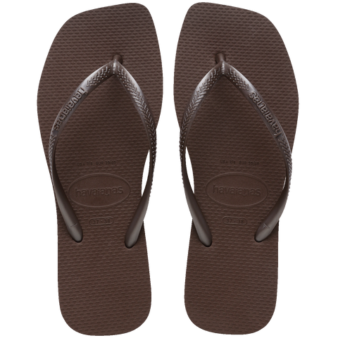 Chinelo Havaianas Slim Square Café