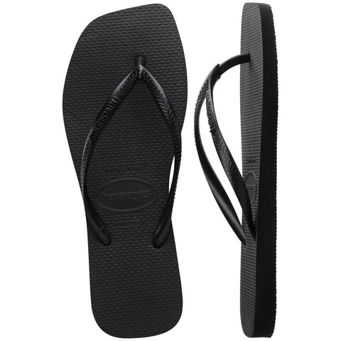 Havaianas Slim Square Black Flip-flops