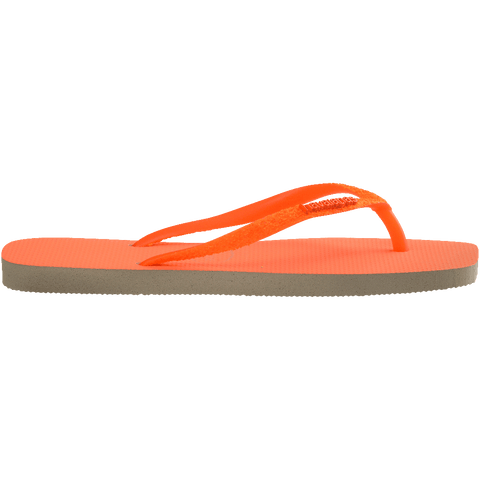 Chinelo Havaianas Slim Square Glitter Neon