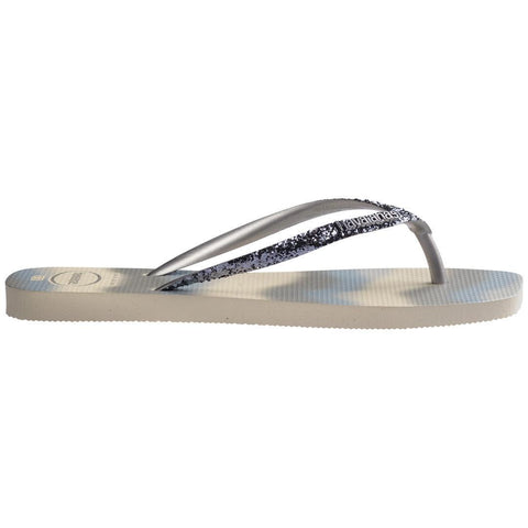 Chinelo Havaianas Slim Square Glitter Party