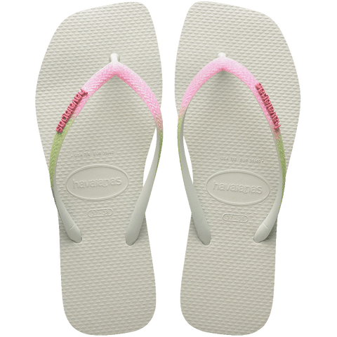 Chinelo Havaianas Slim Square Glitter Mix