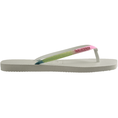 Chinelo Havaianas Slim Square Glitter Mix