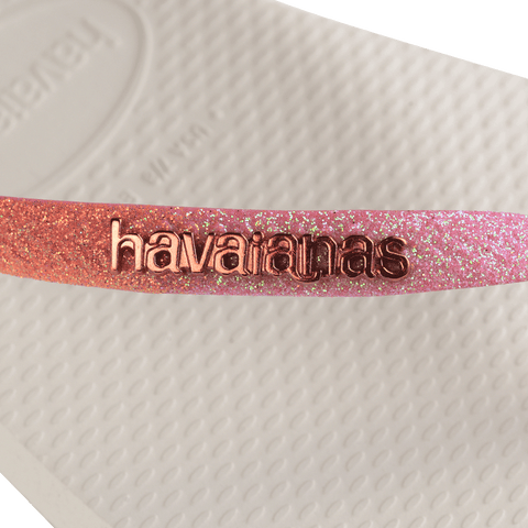 Chinelo Havaianas Slim Square Glitter Mix