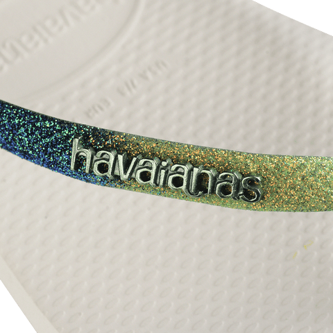 Chinelo Havaianas Slim Square Glitter Mix