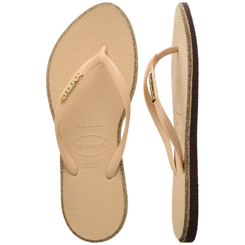 Chinelo Havaianas Slim Point Glitter