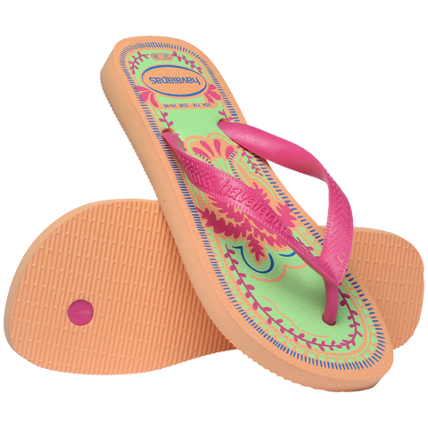 Havaianas Top Summer Vibes Peach Flip Flops