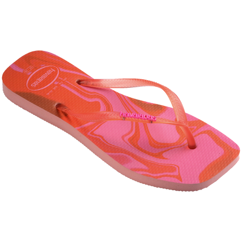 Havaianas Slim Square Jelly Blossom Flip-Flops