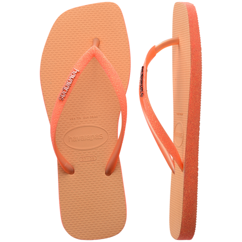 Chinelo Havaianas Slim Square Sparkle