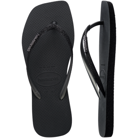 Chinelo Havaianas Slim Square Sparkle