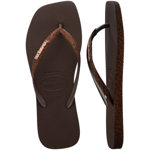 Chinelo Havaianas Slim Square Sparkle