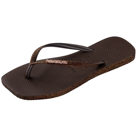 Chinelo Havaianas Slim Square Sparkle