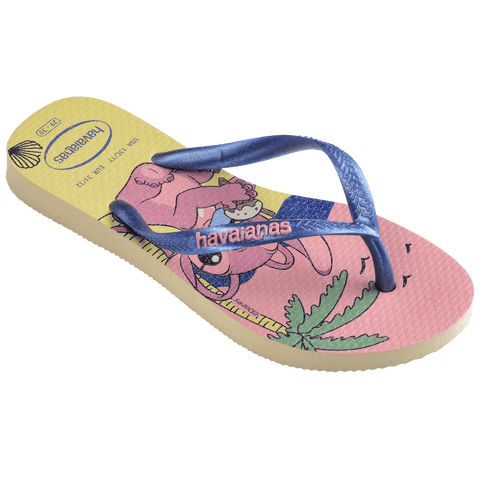 Chinelo Havaianas Infantil Slim Stitch