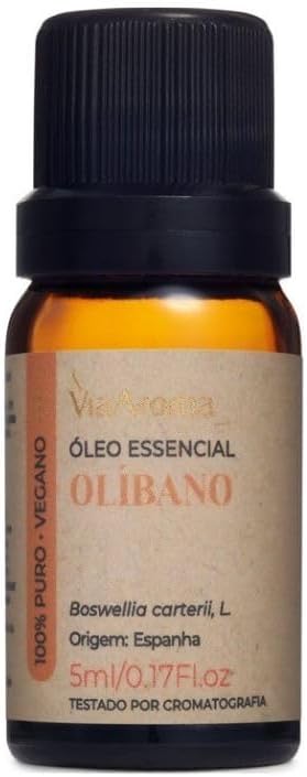 Óleo Essencial Olíbano Via Aroma - 5ml - MEUBRASILONLINE