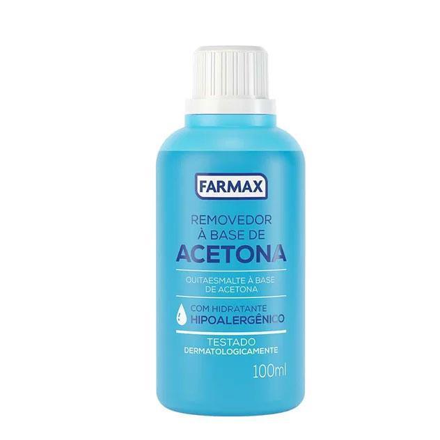 Removedor Base Acetona Farmax 100ml - MEUBRASILONLINE