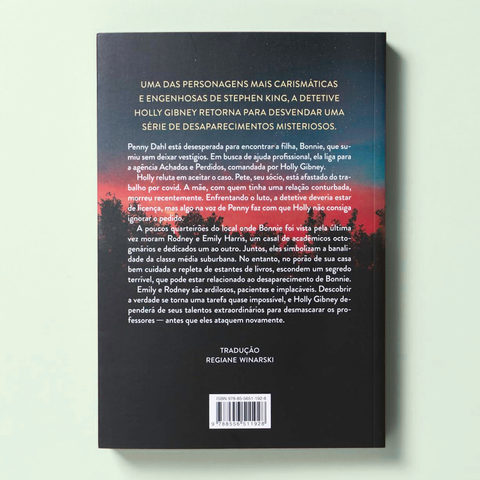 Livro Holly - Stephen King - Capa Comum