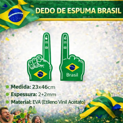 Brazil Fan Accessories Kit Complete World Cup Games