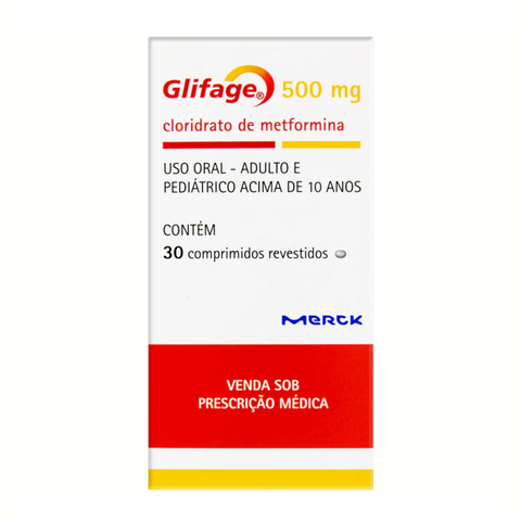 Glifage Xr 500mg C/30 Comprimidos