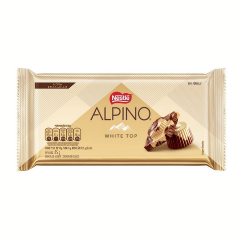 Chocolate Alpino White Top Nestlé 3x85g