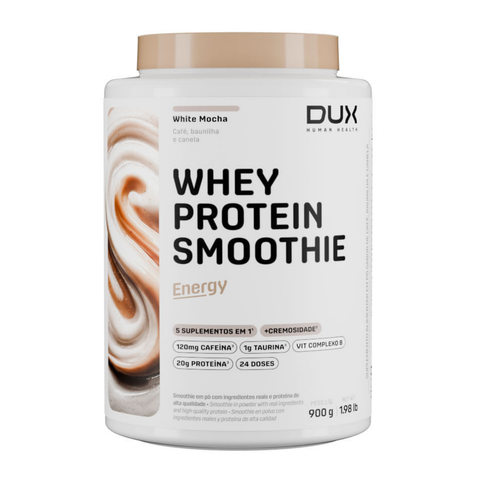 Whey Protein Smoothie Energy White Mocha Dux 900g