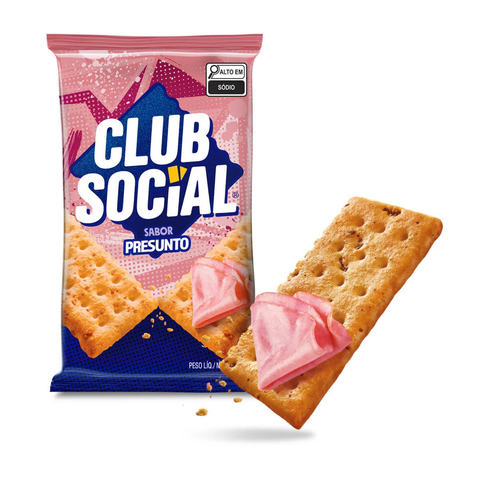 Club Social Ham Biscuit 141g