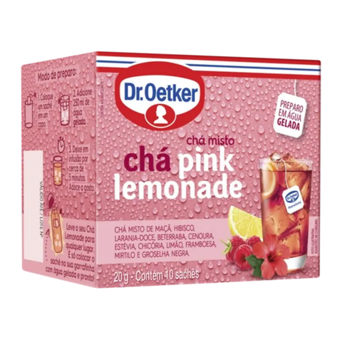Chá Lemonade Dr Oetker - 10 Sachês - Sabores