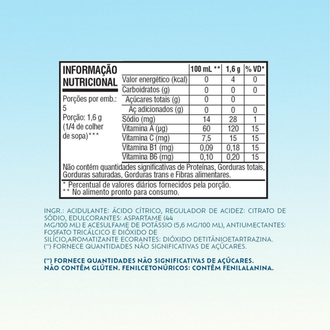 Powdered Drink Mix Clight Lemonade 15x8g