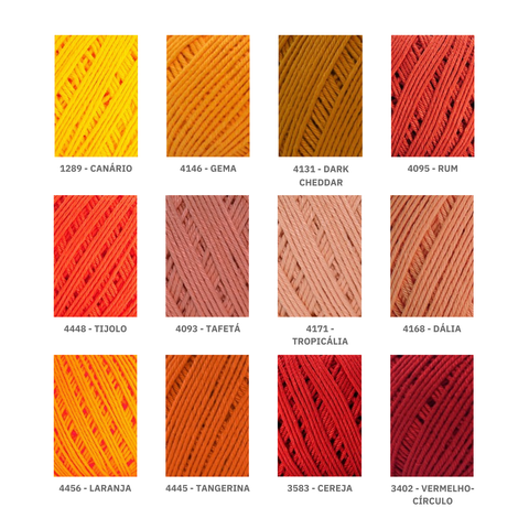 Amigurumi Circulo Yarns 254m - Unit - Colors