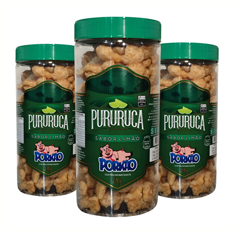Porkão crunchy pork rinds kit 3x120g - Flavors