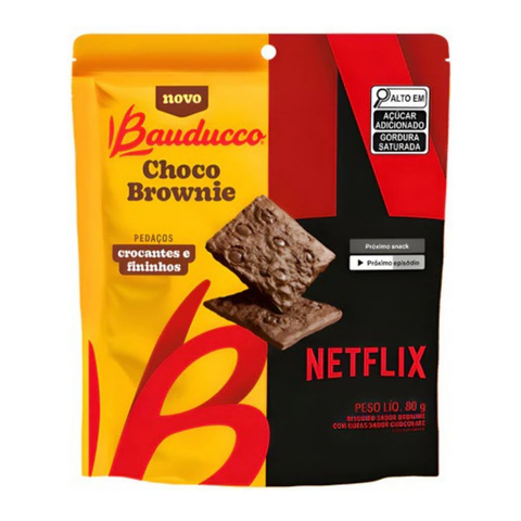 Chocolate Brownie Bauducco Netflix 6x80g