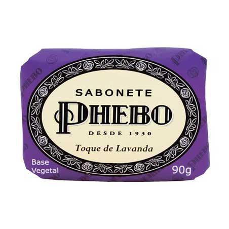 Sabonete Toque de Lavanda Phebo 90g - MEUBRASILONLINE